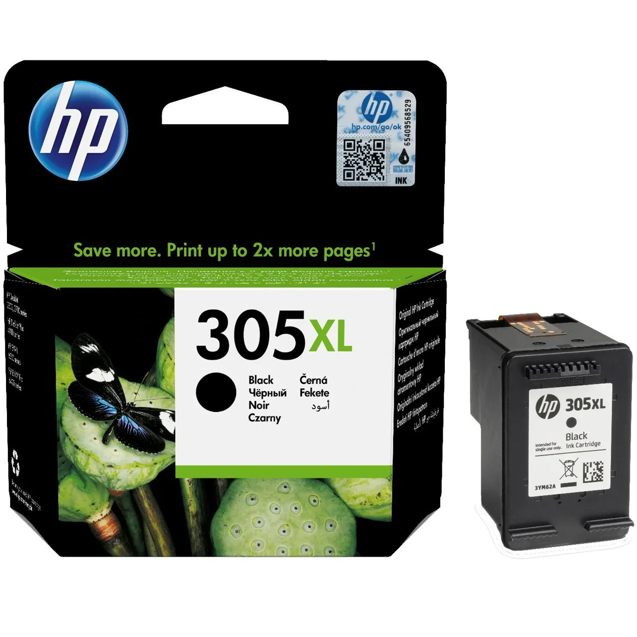 HP 305XL High Capacity Ink Cartridge for HP Deskjet 2710 2720 4120 Printers - eBuy UAE